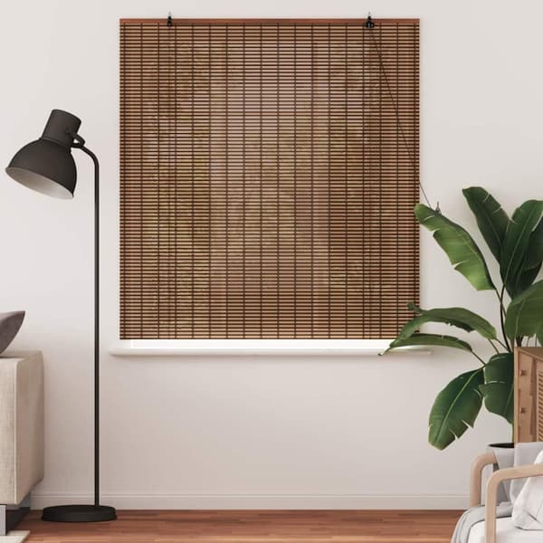 Rullgardin Brun 140 x 160 cm Bambu