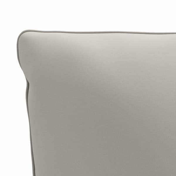 1-delad ryggkudde PUTTEN 100% Polyester Grå 120 x 40 x 15 cm
