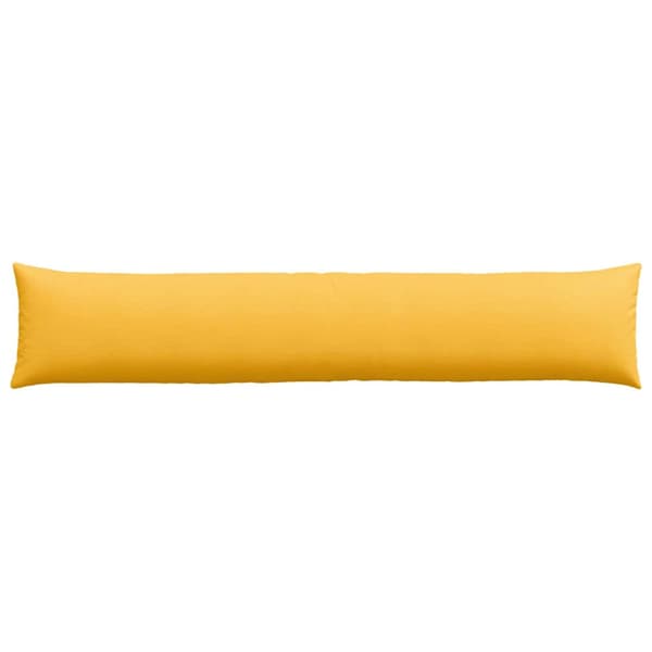 Sofakuddar 2 pcs Ljusgul 200 x 40 cm Kordread tyg