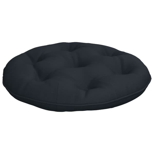 Hängstolskudde VIANEN 100% Polyester Mörkblå Ø 45 x 10 cm