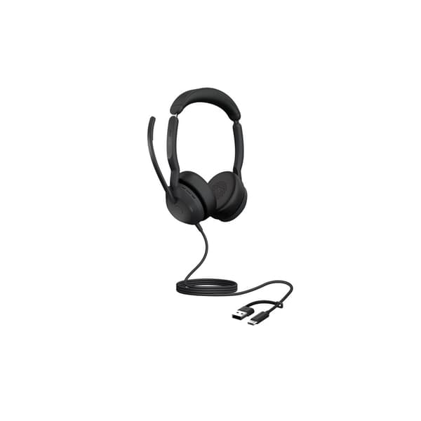 Jabra Evolve2 50 UC Stereo - headset - USB-C, USB-A