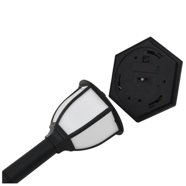 Sollampa LED set 3 st svart
