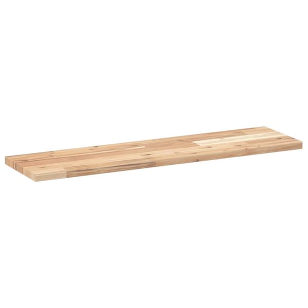 Bordsskiva 100x20x2 cm rektangulär massiv akacia