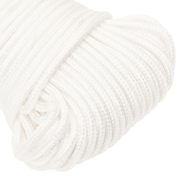 Båtlina helvit 4 mm 100 m polypropylen
