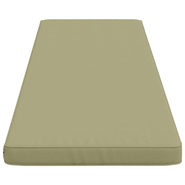1-delad Bänk Kudde VUGHT 100% Polyester Ljusgrön