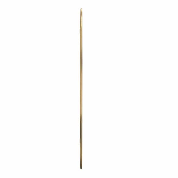Väggspegel guld 70x30 cm