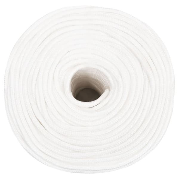 Båtlina helvit 10 mm 25 m polypropylen