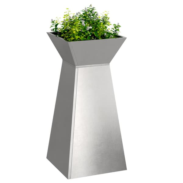 Pelarkrukor 2 pcs Silver 35 x 35 x 73 cm