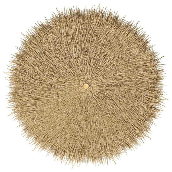 Tiki paraply med bananblad 150 cm bambu