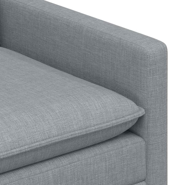 Soffa Ljusgrå 126 x 81 x 87,5 cm