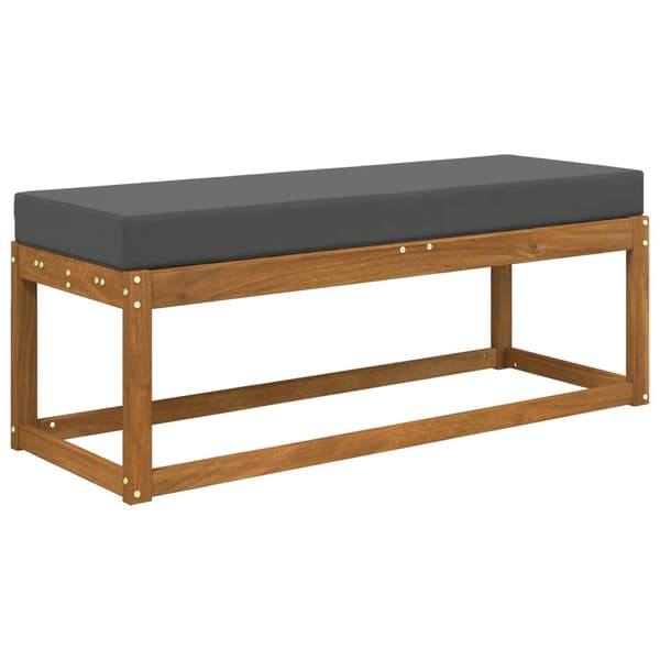 Utomhus sitskudde Antracit 115 x 40 x 8 cm 100% Polyester