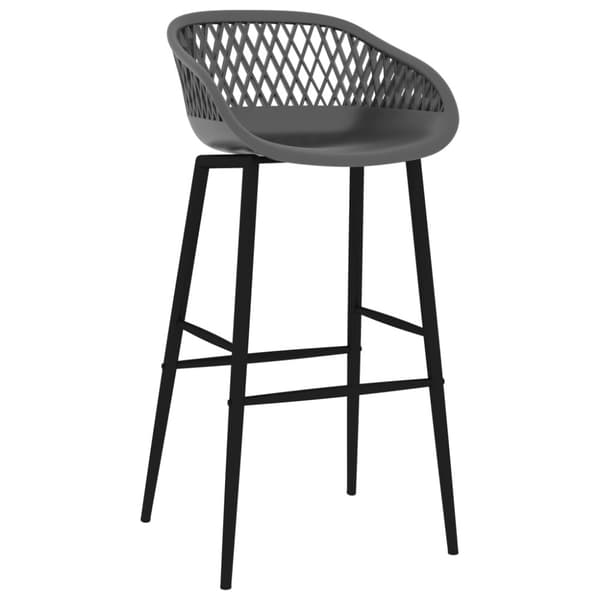 Bargrupp 5 delar svart och grå