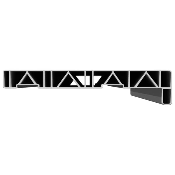 Fönsterbräda Vit 80 x 20 x 4,5 cm PVC