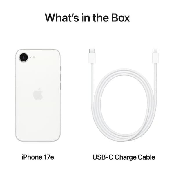 Apple iPhone 17e 256 GB - Vit
