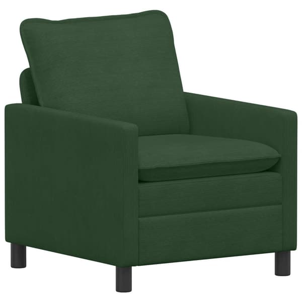 Soffset 2 pcs Jungelgrön Tyg