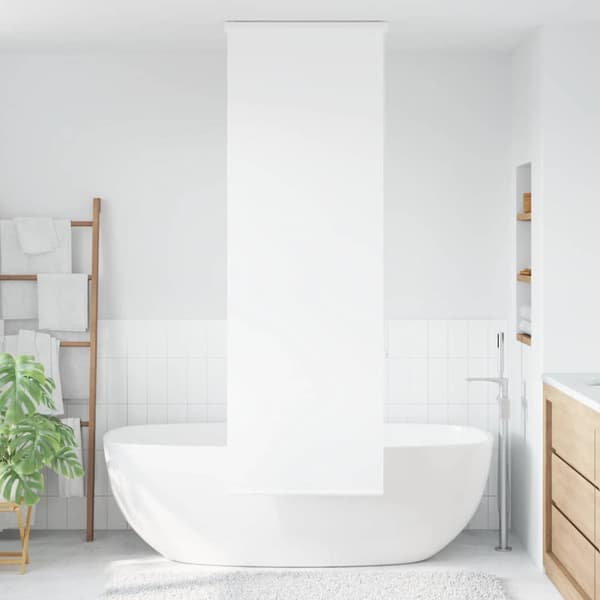 Duschrullgardin med kassett 80x240 cm tyg bredd 76 cm