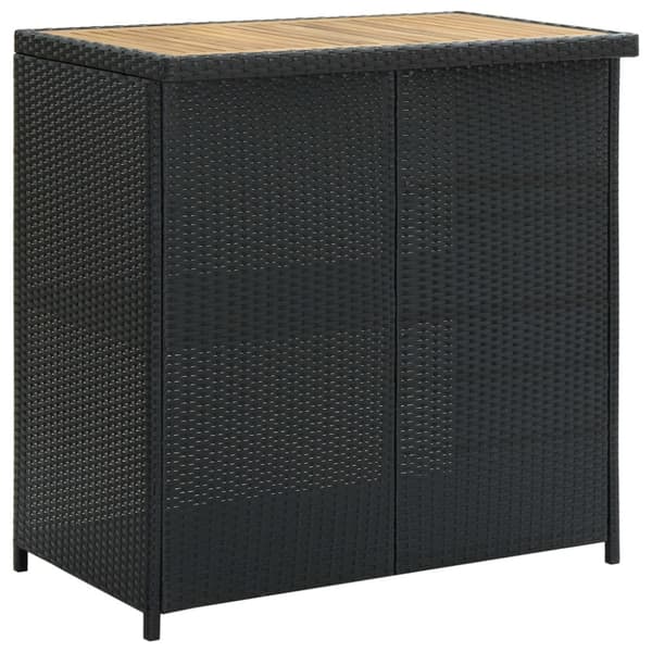 Bargrupp 3 delar konstrotting svart