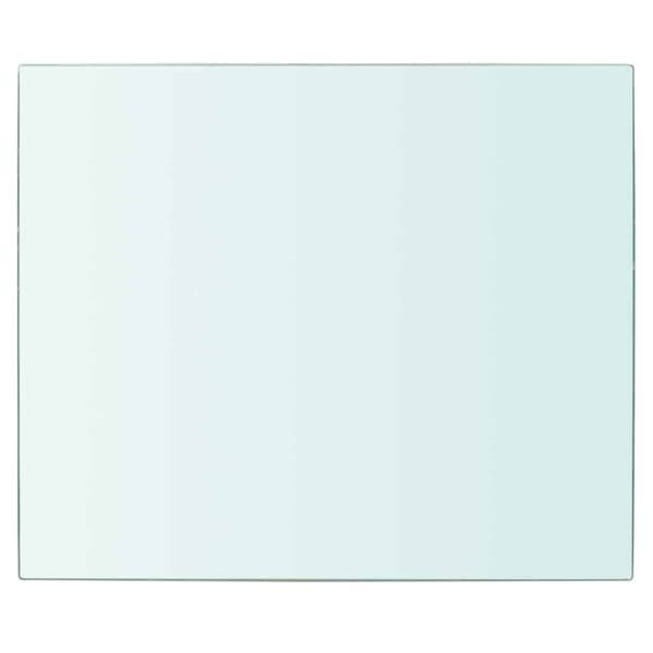 Hyllplan glas genomskinlig 30x25 cm