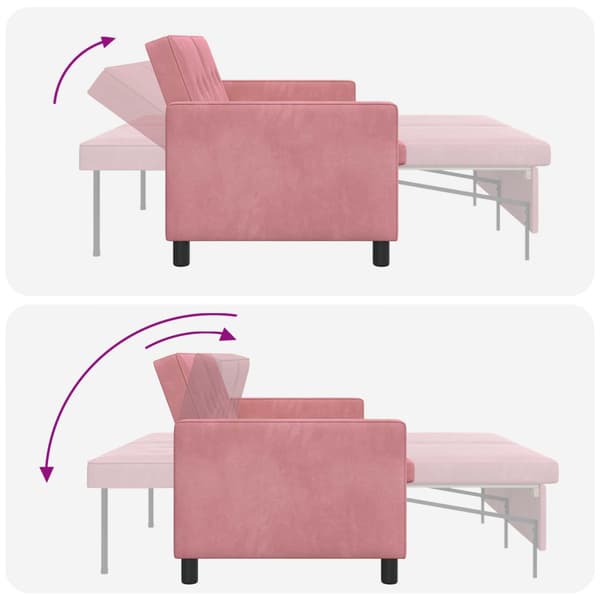 Soffsäng Rosa Tyg