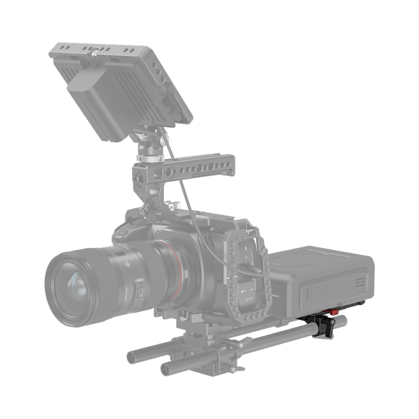SmallRig 3016 Battery Plate V-Mount w Rod Clamp