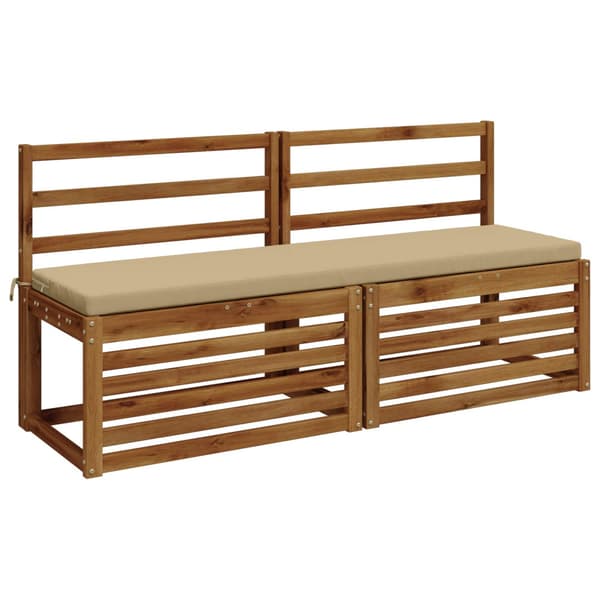 Bänk kudde SOEST 100% Polyester Beige 140 x 40 x 5 cm