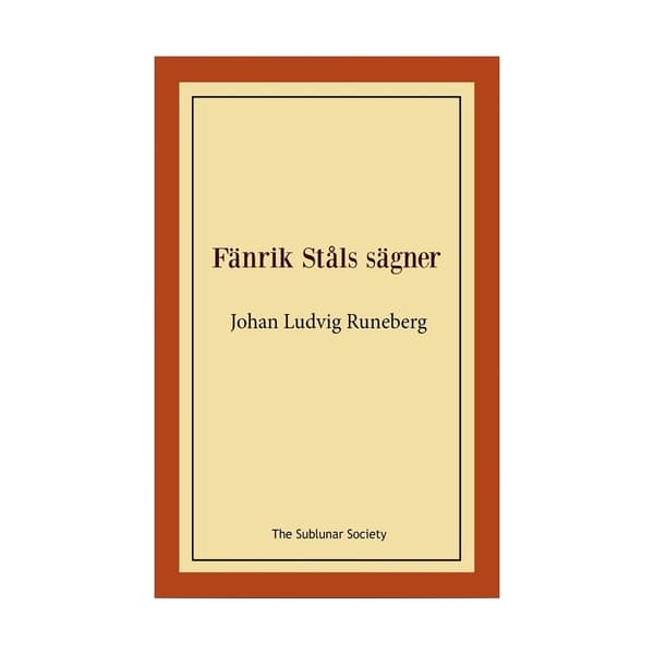 Fänrik Ståls sägner (häftad)