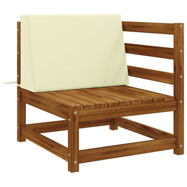 Ryggkudde SOEST 100% Polyester Gräddvit 60 x 20 x 40 cm