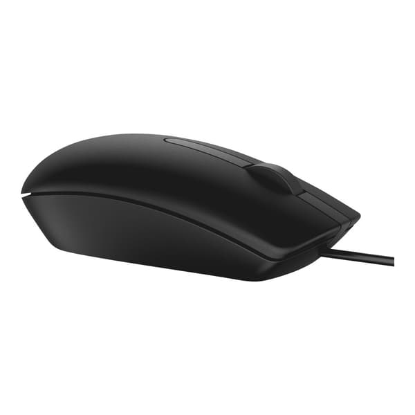 Dell MS116 - mus - USB - svart