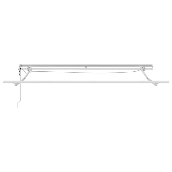 Utfällbar markis Flerfärgsdesign 350 x 250 cm