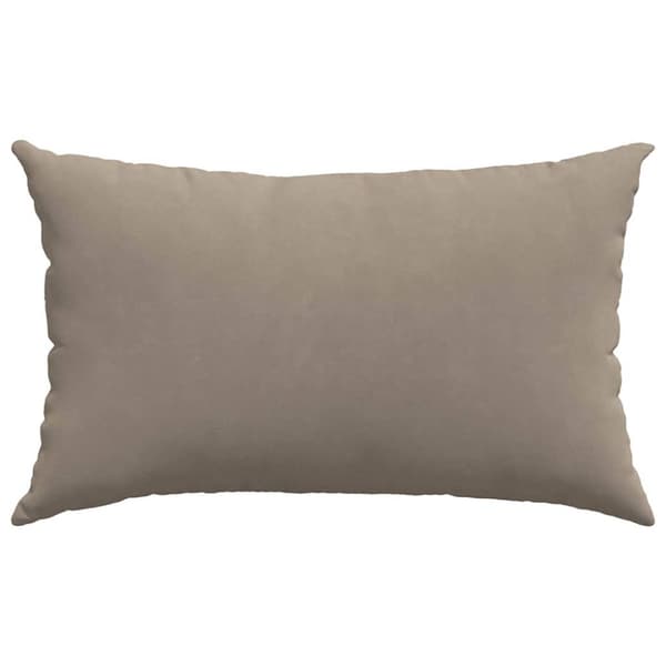 Sofakuddar 2 pcs Taupe 50 x 30 cm tyg