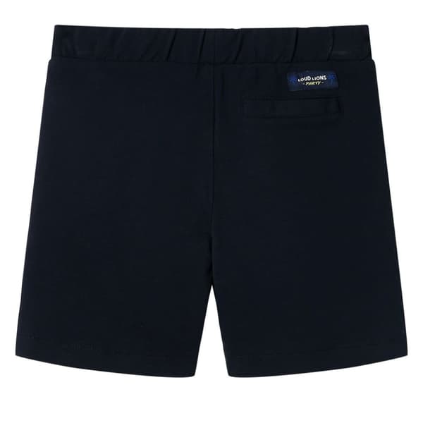 Barnshorts med snöre marinblå 92
