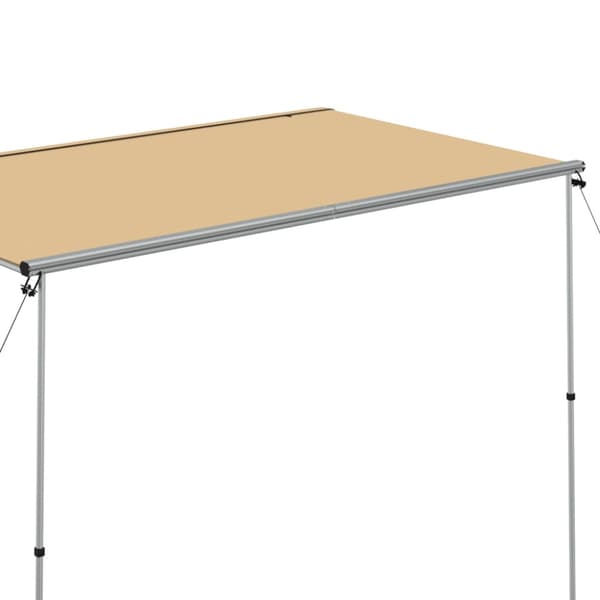 Husvagnsmarkis 3x2x2,15 m beige
