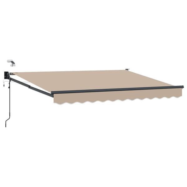 Elektrisk Retraktabel Markis Beige 3,5 x 2,5 m