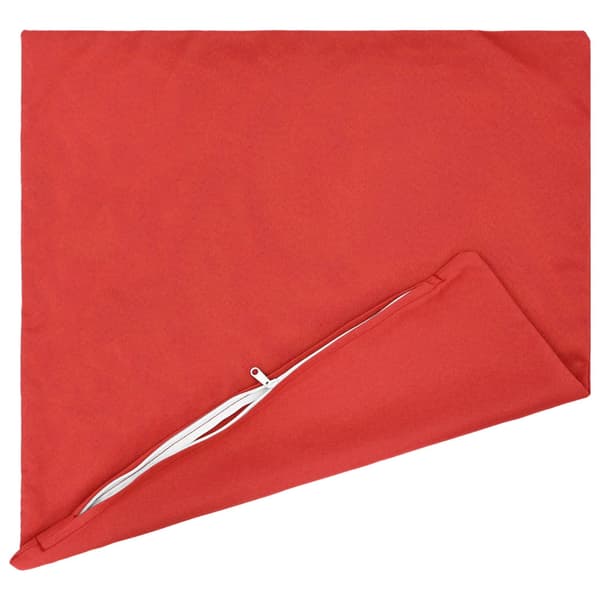 Kuddöverdrag 12 st HEERLEN Röd 50 x 50 cm Polyester