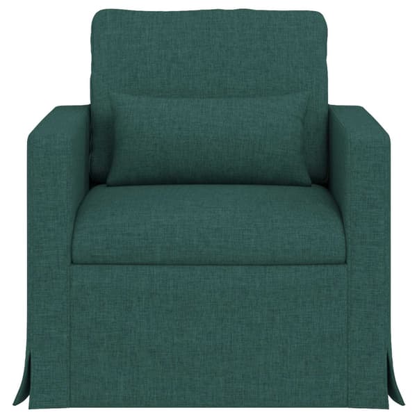 Soffa Mörkgrön 78 x 78 x 80 cm tyg