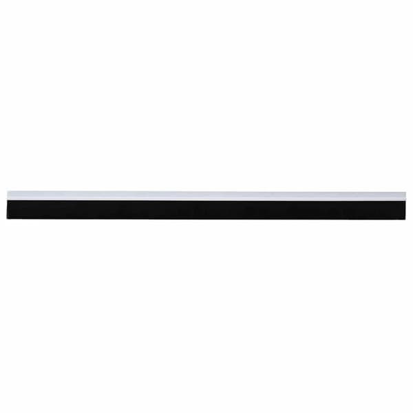 Självhäftande dörrborstlist 2 pcs Vit 100 cm Aluminiumlegering