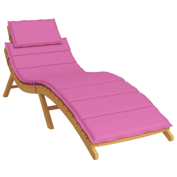 Solsängsdyna rosa oxfordtyg