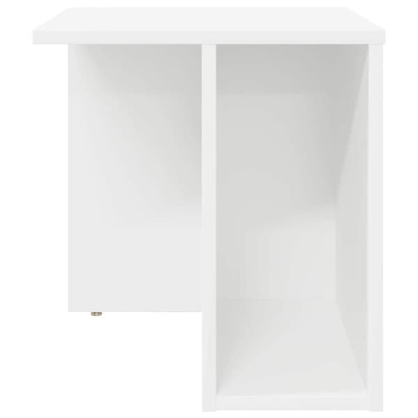 Sidobord Vit 37 x 32 x 40 cm Konstruerat trä