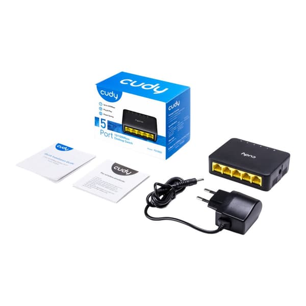 Cudy FS105D - switch - 5 portar