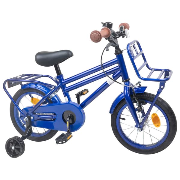 Barncykel 12 Tum för 2-4 åringar Mörkblå