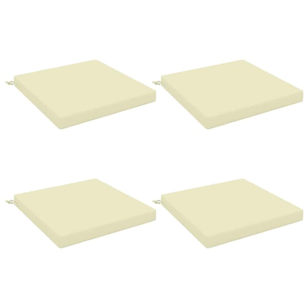 4-delade Sittdynor SOEST 4 st 100% Polyester Gräddvit