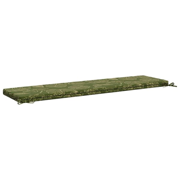 Bänk kudde SOEST 100% Polyester Bladdesign 140 x 40 x 5 cm