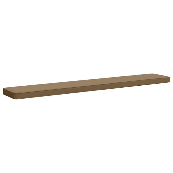 2-delade Bänk Kuddar VUGHT 2 st 100% Polyester Taupe
