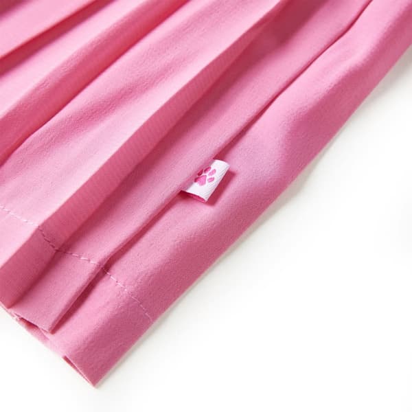 Plisserad kjol för barn rosa 116