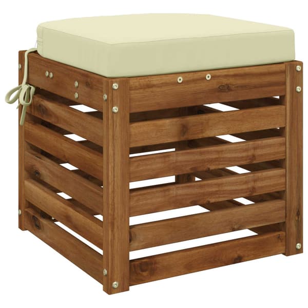 1-delad Sittkudde SOEST 100% Polyester Gräddvit 45 x 45 x 7 cm