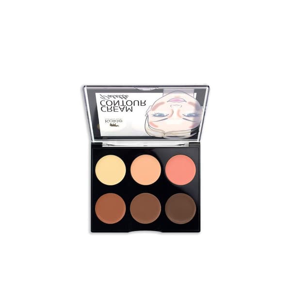 Kokie Cream Contour Palette - Deep/Dark