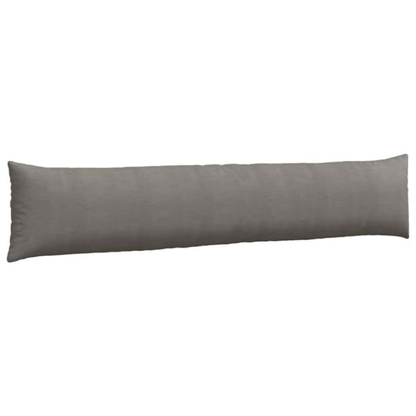 Sofakuddar 2 pcs Ljusgrå 200 x 40 cm Kordread tyg