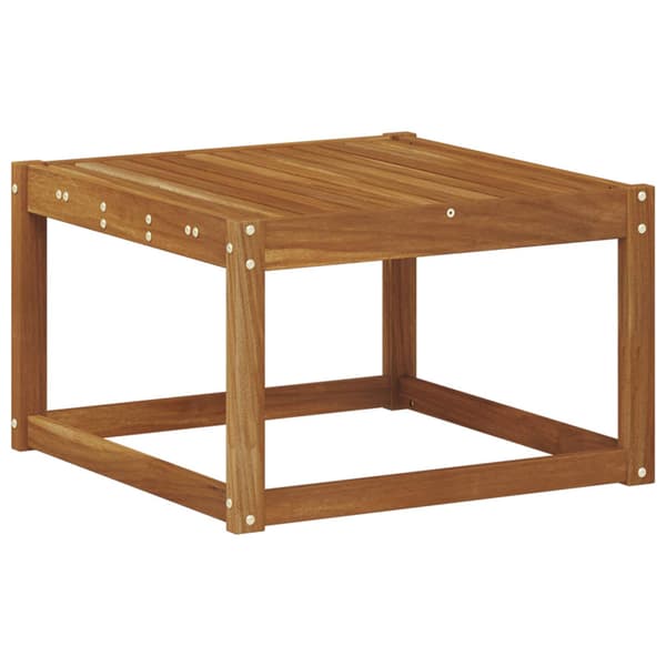 Utomhussoffset med kudde 7 pcs Naturlig och Grädde Polyester