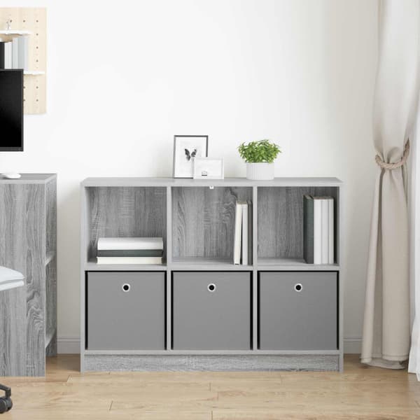Sideboard med låda Grå Sonoma 102 x 32 x 73,5 cm