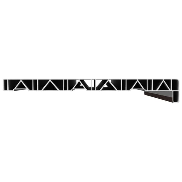 Fönsterbräda Brun trä 80 x 30 x 4,5 cm PVC